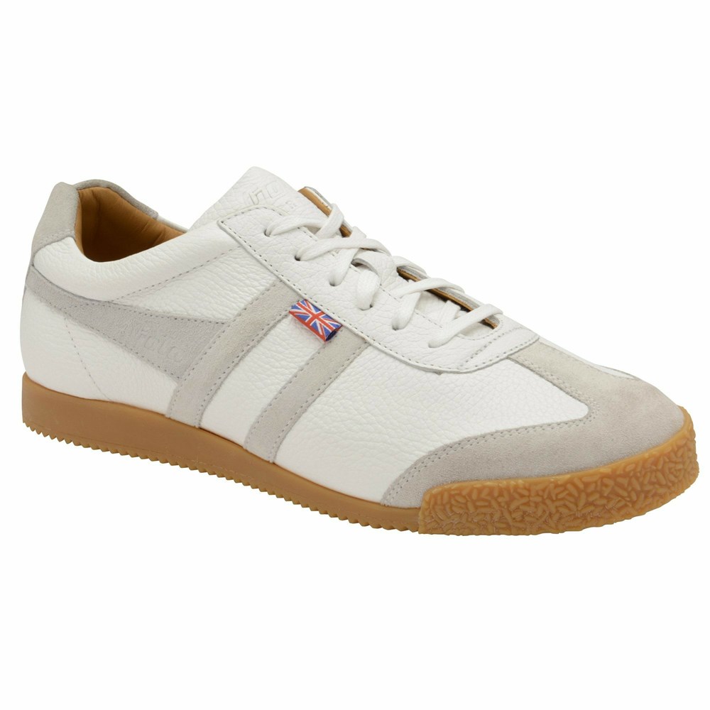 Basket Gola Harrier 317 Blanche Homme | MFGA-34562510