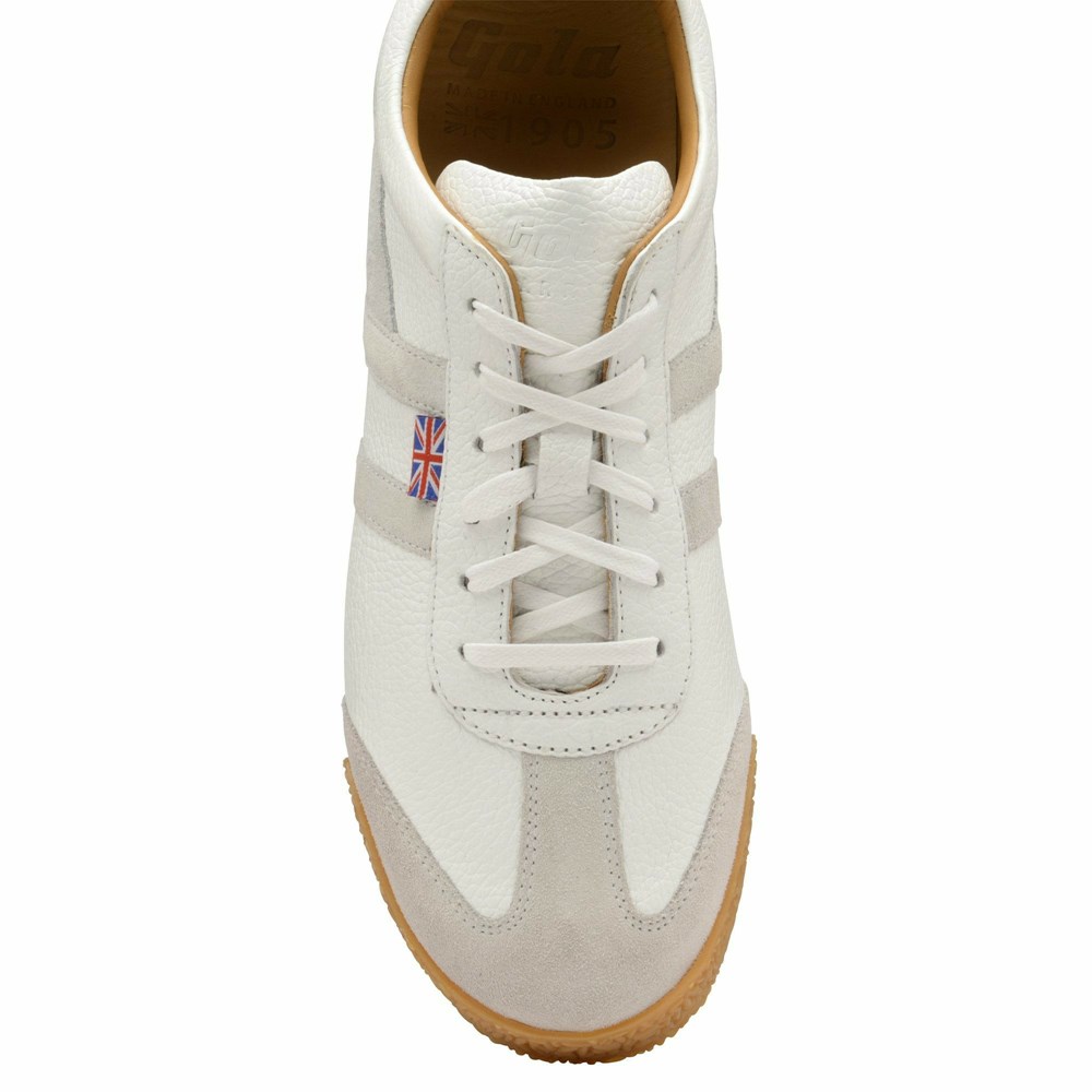 Basket Gola Harrier 317 Blanche Homme | MFGA-34562510