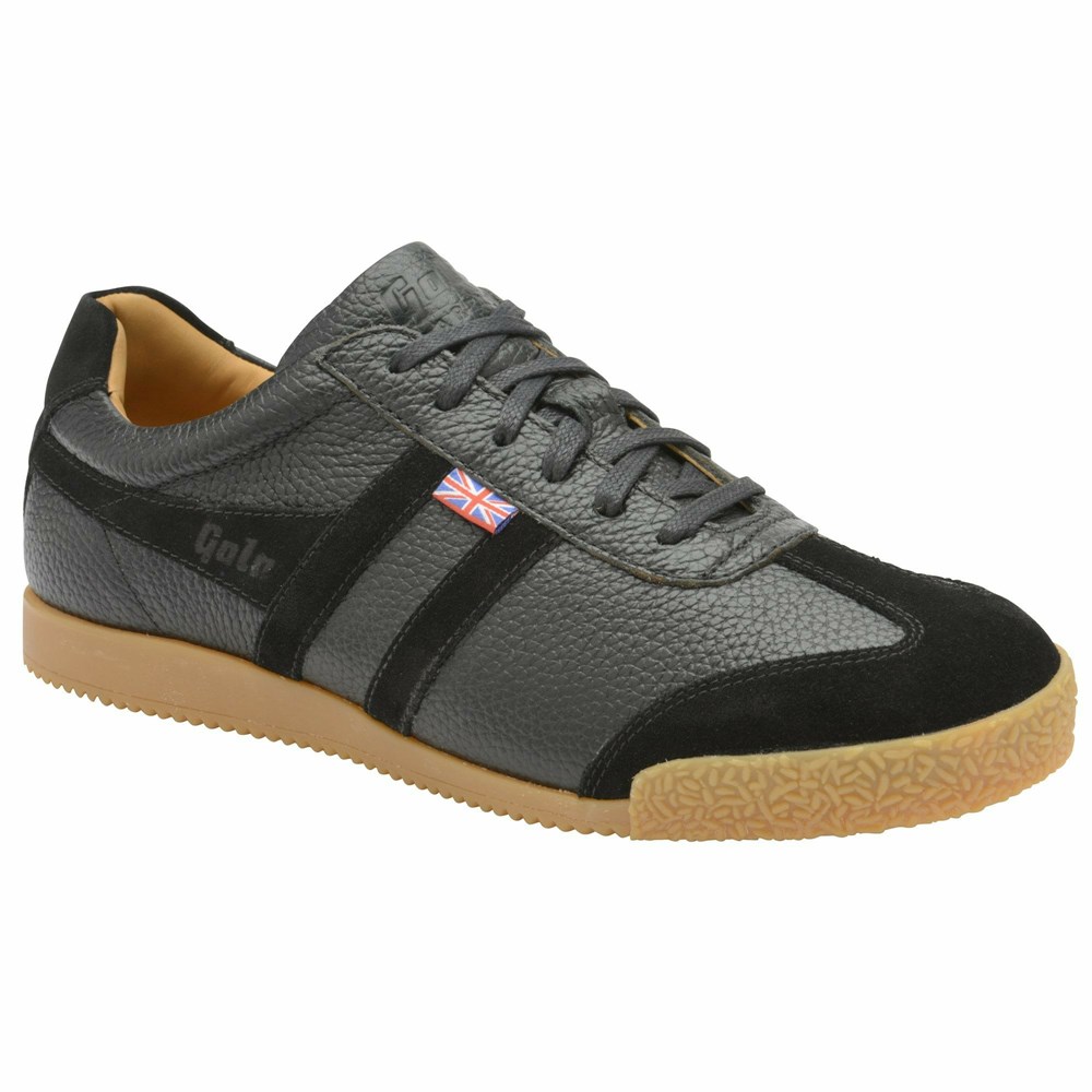 Basket Gola Harrier 317 Noir Noir Homme | LQTB-01296295