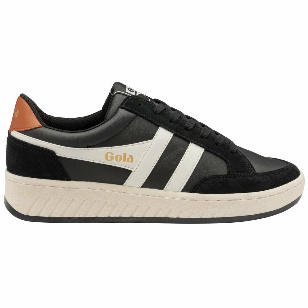 Basket Gola Superslam Noir Blanche Orange Homme | PAEB-95329870