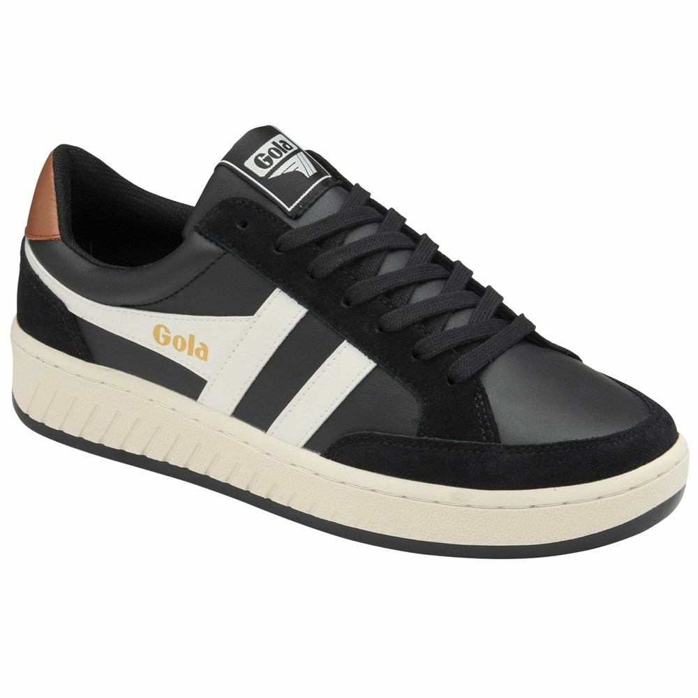 Basket Gola Superslam Noir Blanche Orange Homme | PAEB-95329870