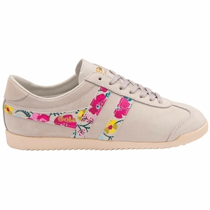 Basket Gola Bullet Floral Blanche Multicolore Femme | VHJO-99620576