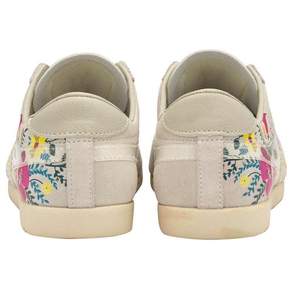 Basket Gola Bullet Floral Blanche Multicolore Femme | LACM-52799863