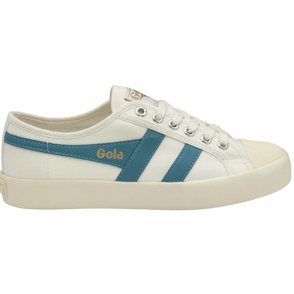 Basket Gola Vegan Coaster Blanche Femme | MOYS-21476536