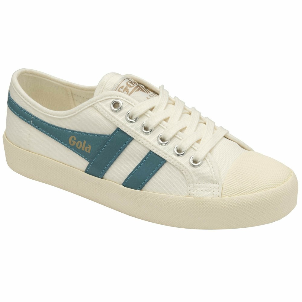 Basket Gola Vegan Coaster Blanche Femme | MOYS-21476536