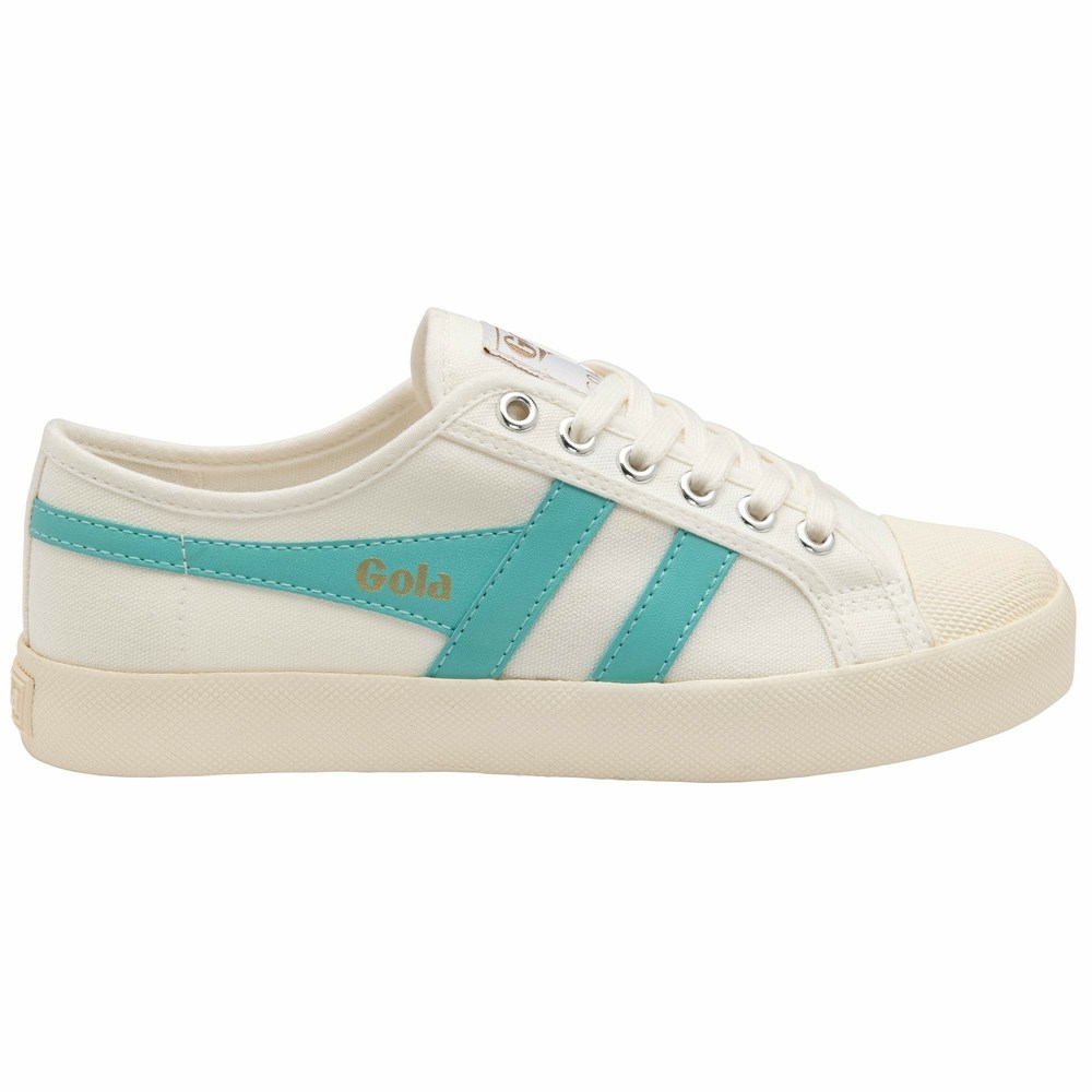 Basket Gola Vegan Coaster Blanche Femme | RBHA-75775254