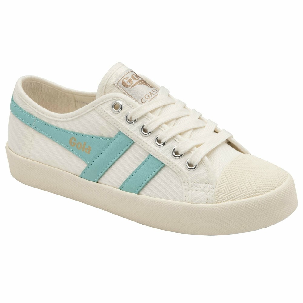 Basket Gola Vegan Coaster Blanche Femme | RBHA-75775254