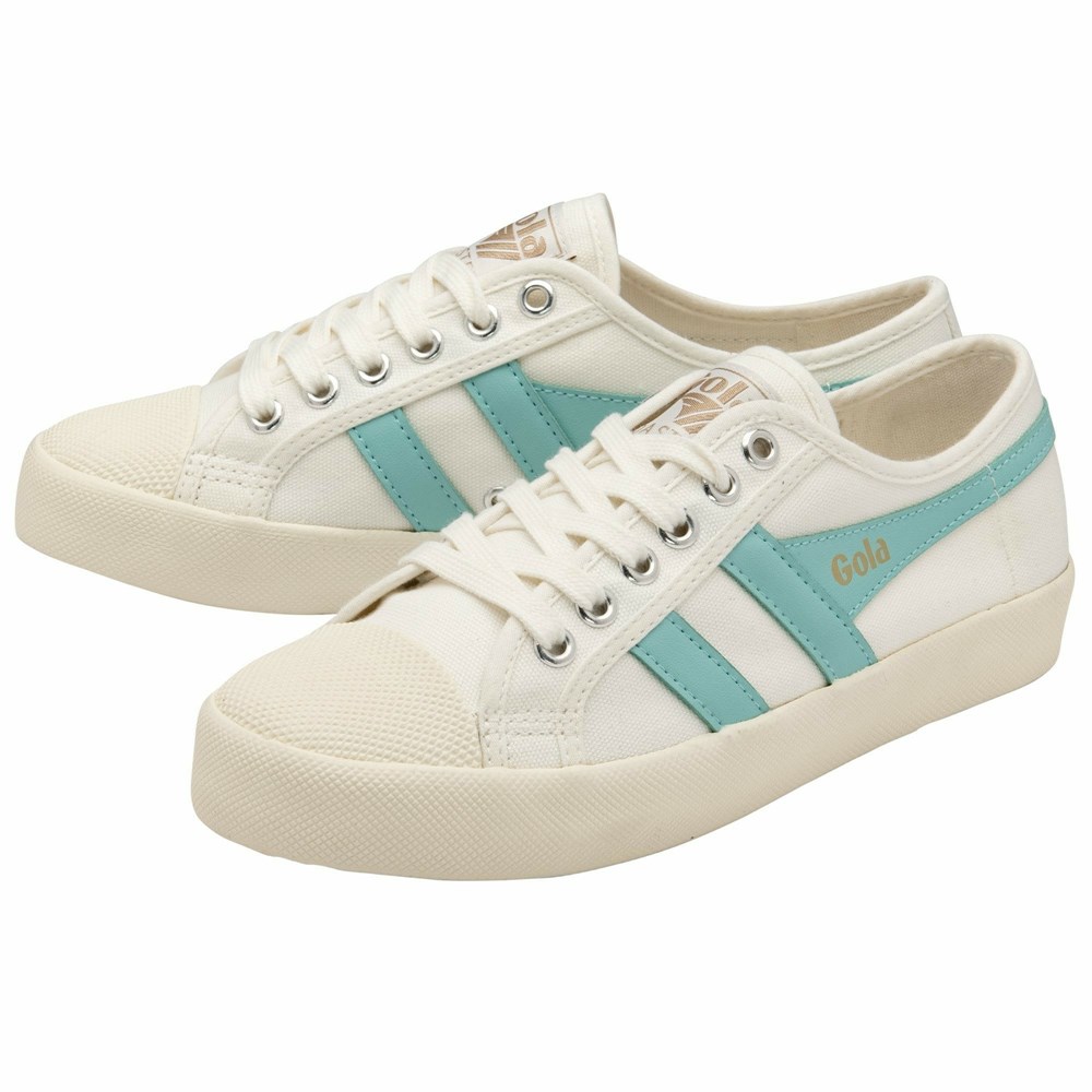 Basket Gola Vegan Coaster Blanche Femme | RBHA-75775254