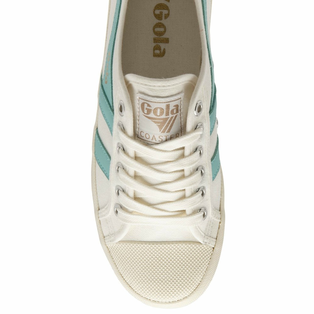 Basket Gola Vegan Coaster Blanche Femme | RBHA-75775254