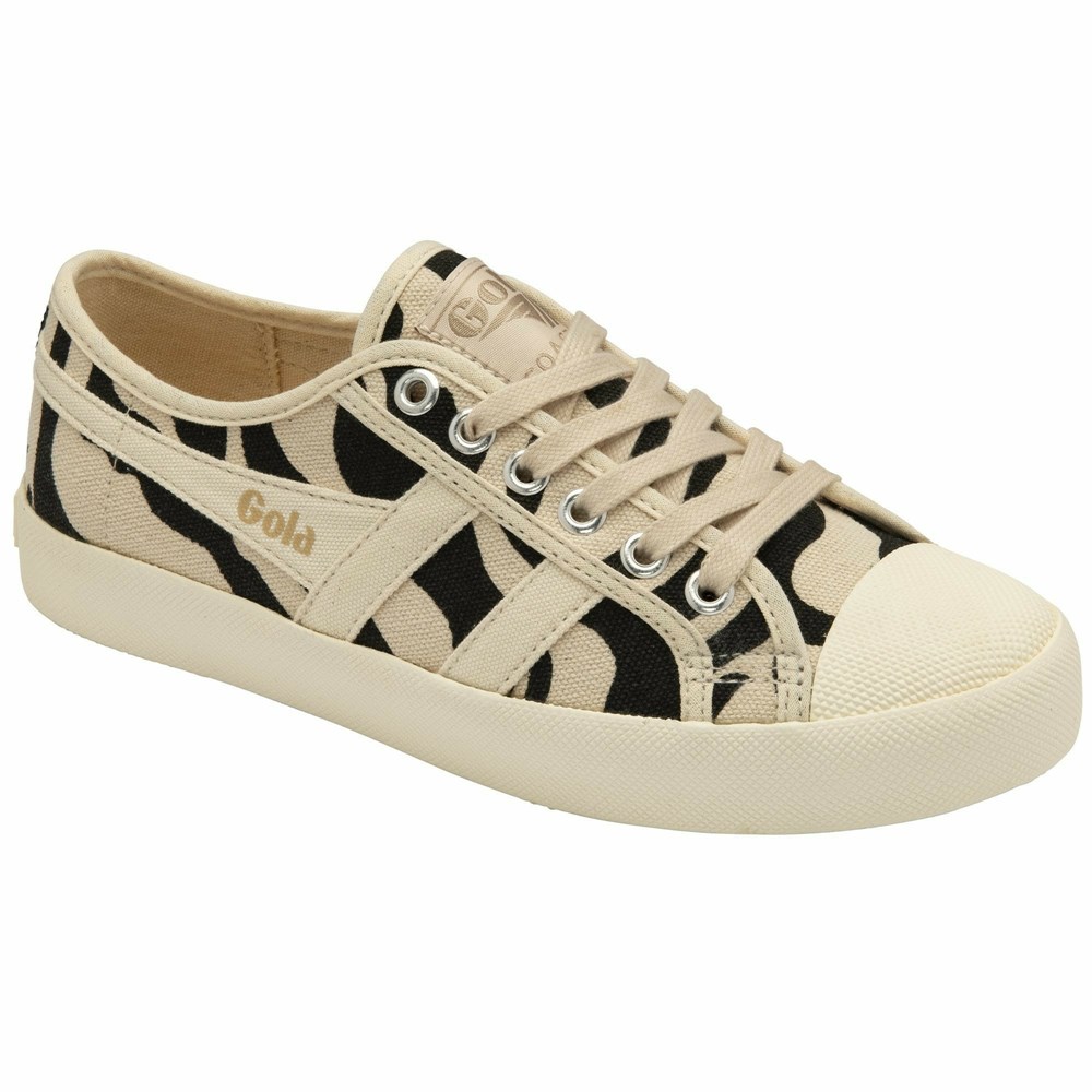 Basket Gola Vegan Coaster Delta Blanche Femme | UBPO-95949337