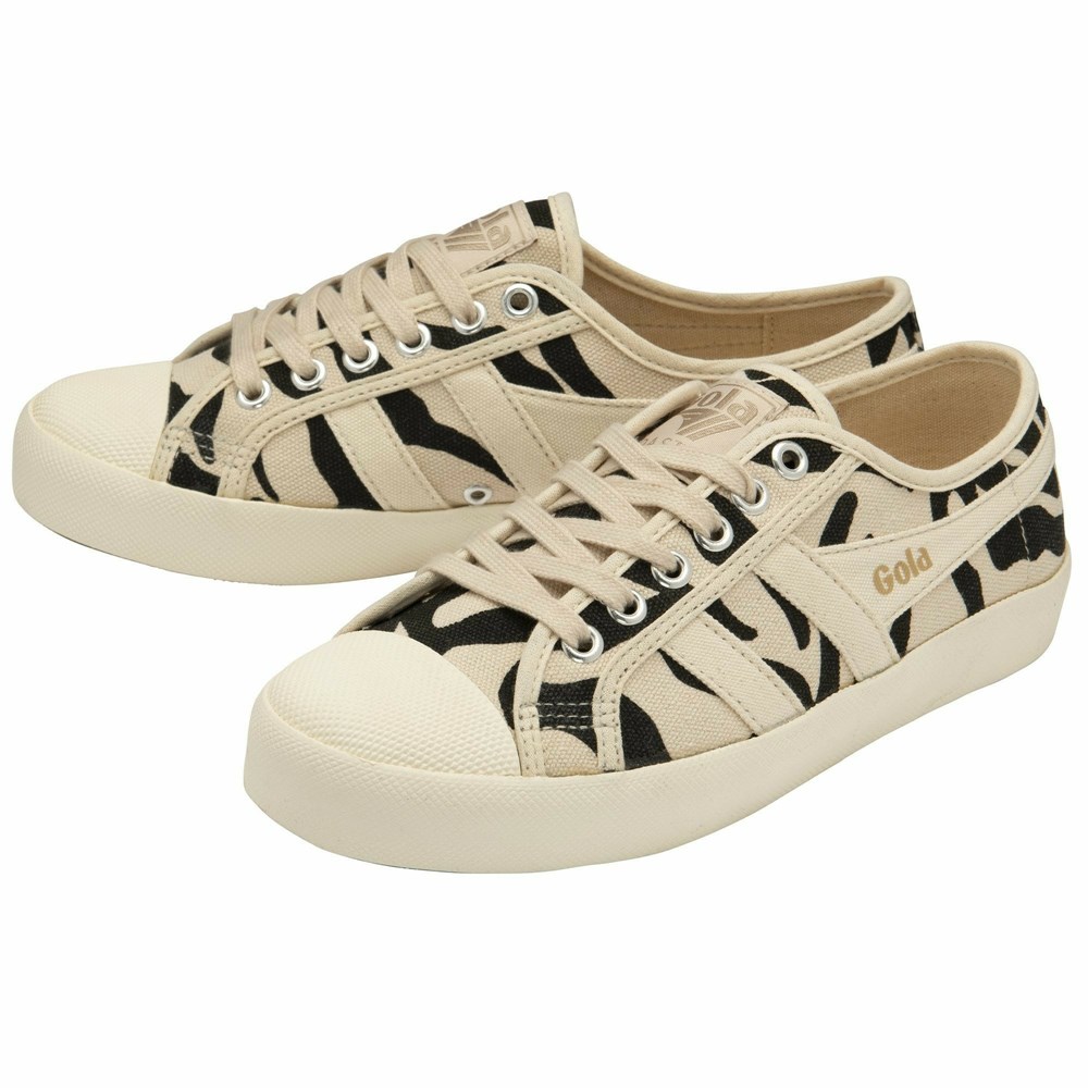 Basket Gola Vegan Coaster Delta Blanche Femme | UBPO-95949337