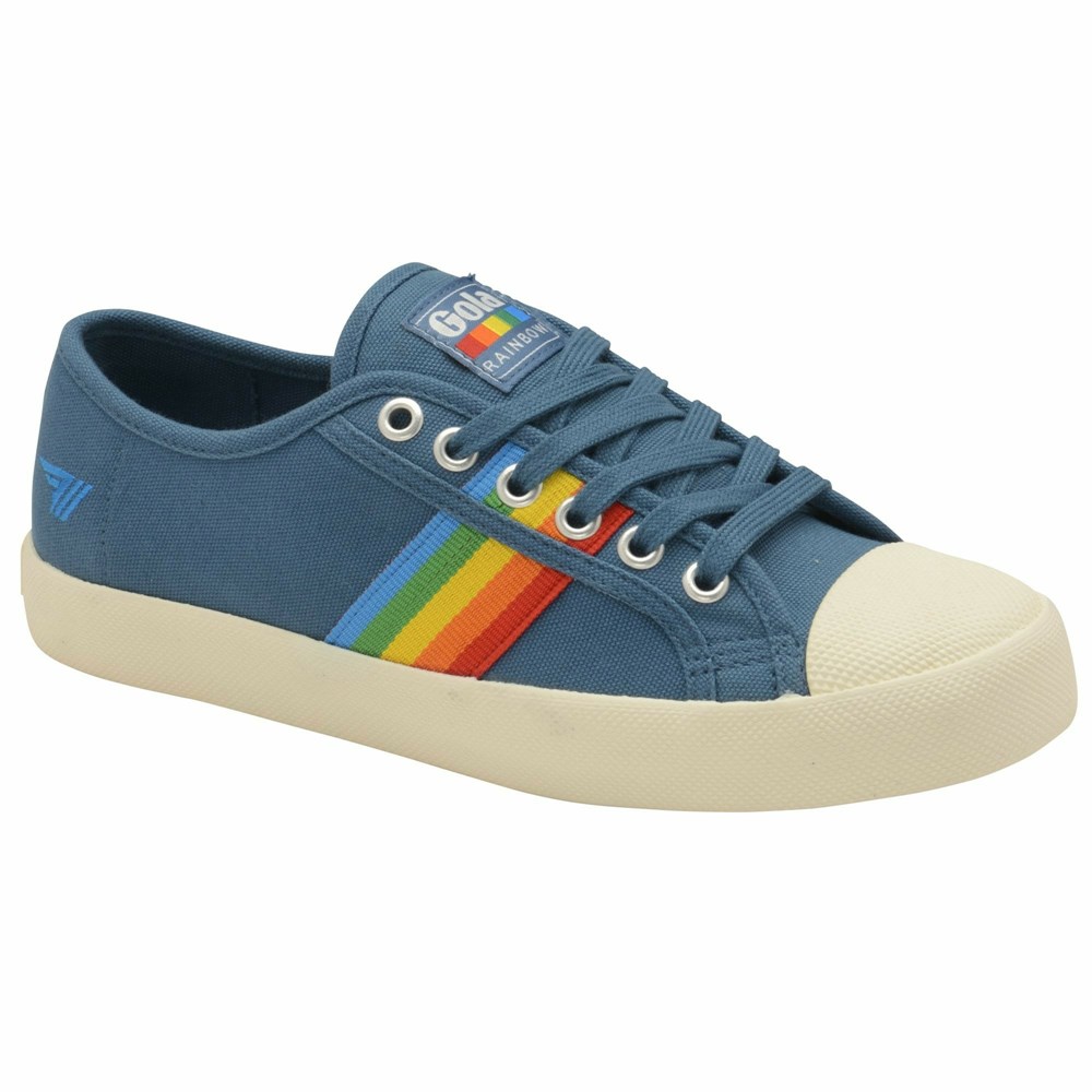 Basket Gola Vegan Coaster Rainbow Multicolore Femme | JWNK-37333072