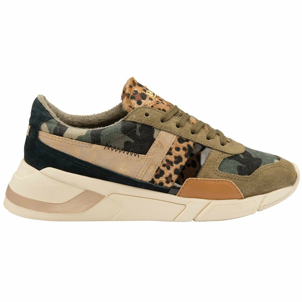 Basket Gola Eclipse Mode Camouflage Leopard Multicolore Femme | GVEZ-17152839