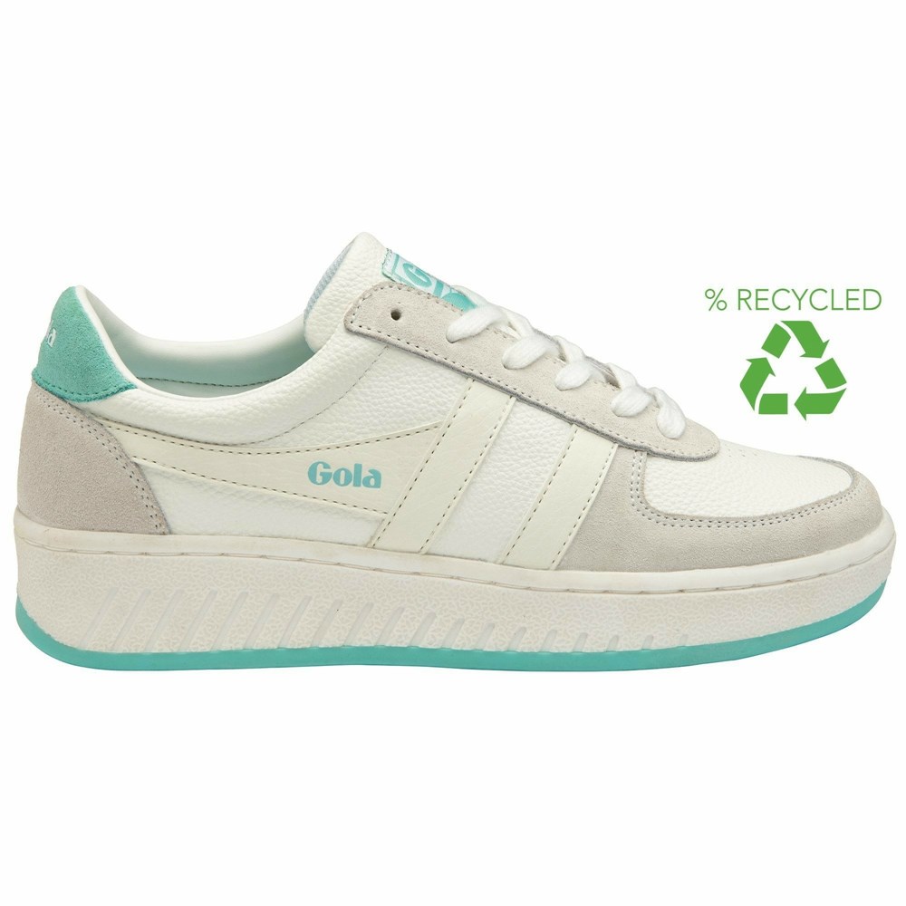 Basket Gola Grandslam 88 Blanche Femme | CWEH-80983782