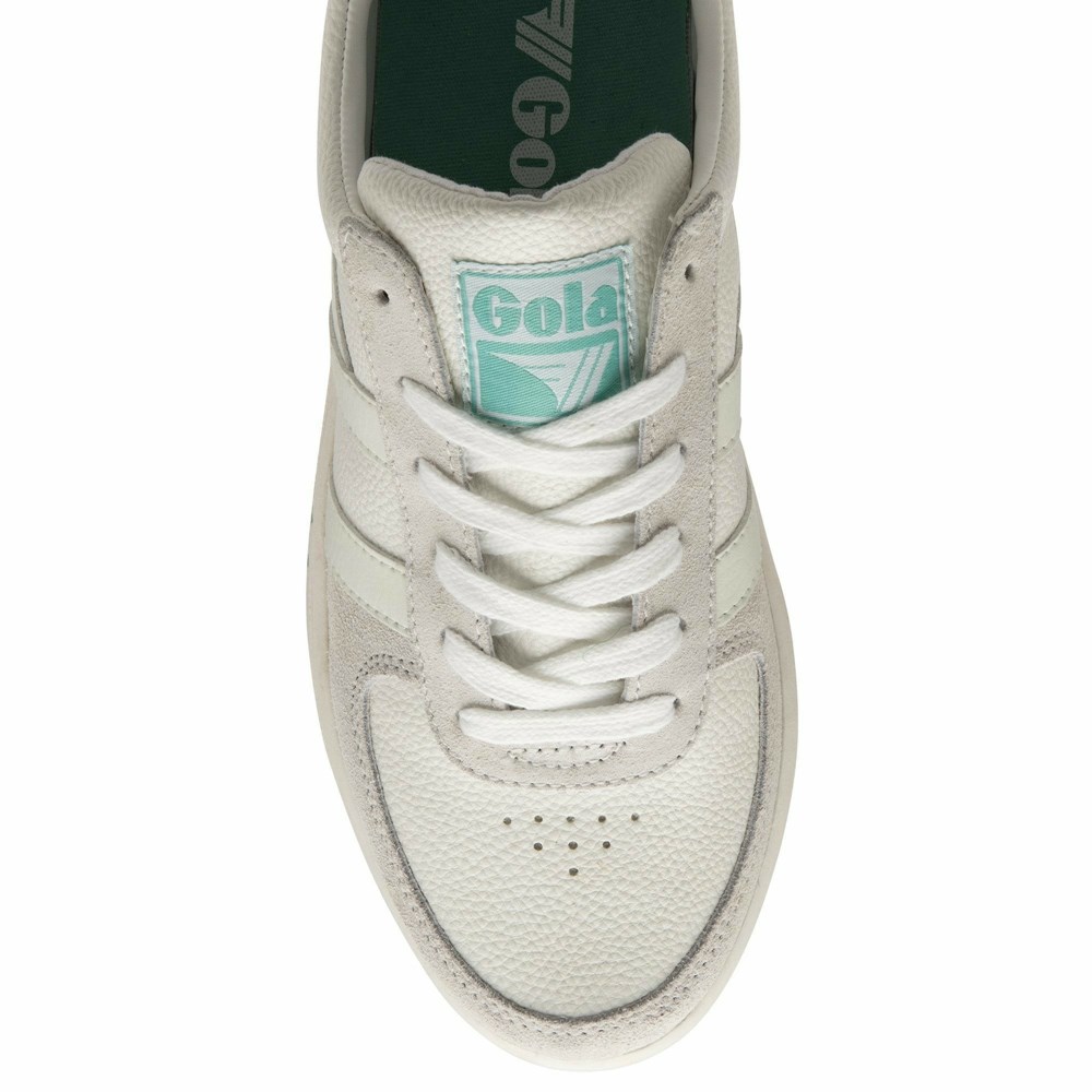 Basket Gola Grandslam 88 Blanche Femme | CWEH-80983782