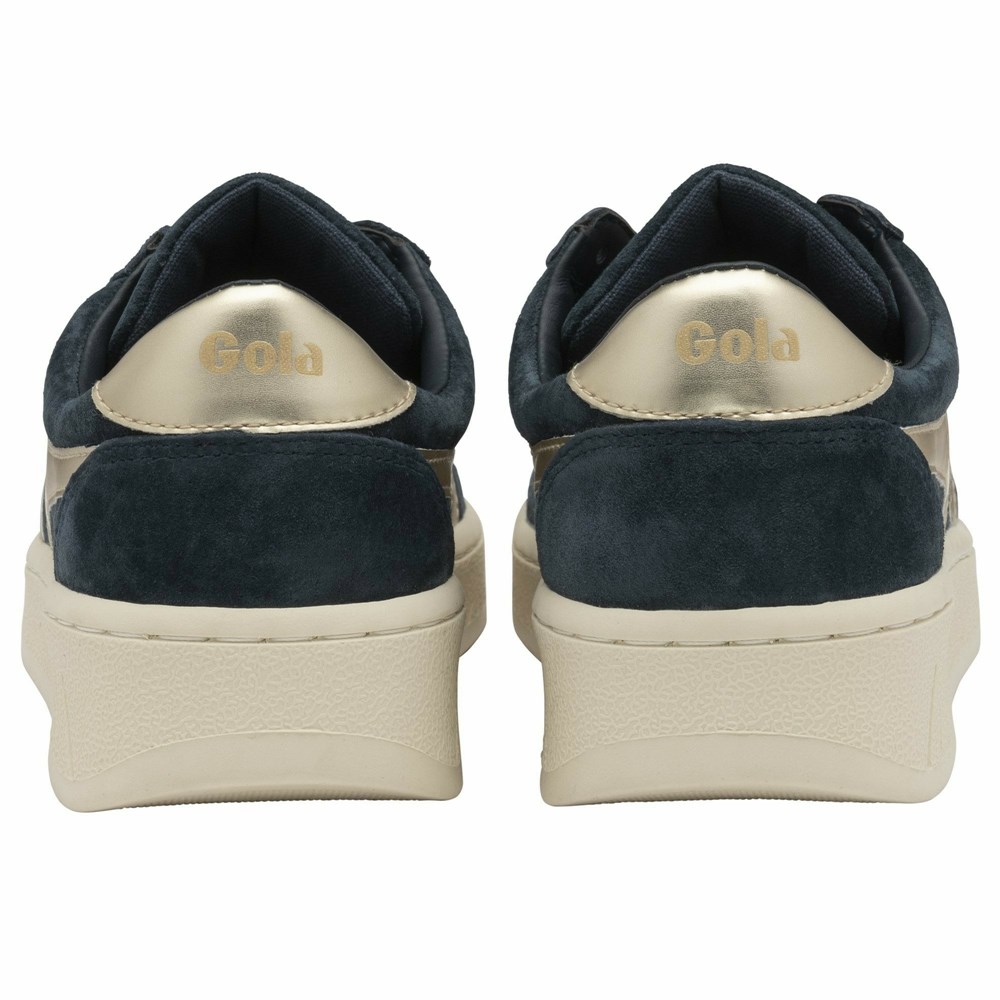 Basket Gola Grandslam Pearl Bleu Marine Femme | RENT-64028437