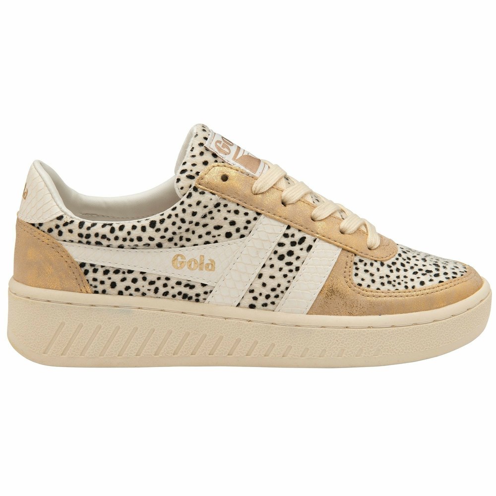 Basket Gola Grandslam Mamba Doré Femme | BVLP-62577900