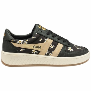 Basket Gola Grandslam LBTY SN Noir Doré Multicolore Femme | FMUG-86951290