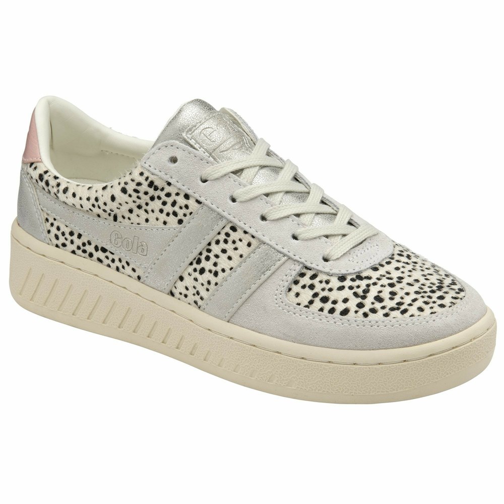 Basket Gola Grandslam Mamba Argent Femme | KEXI-05535195