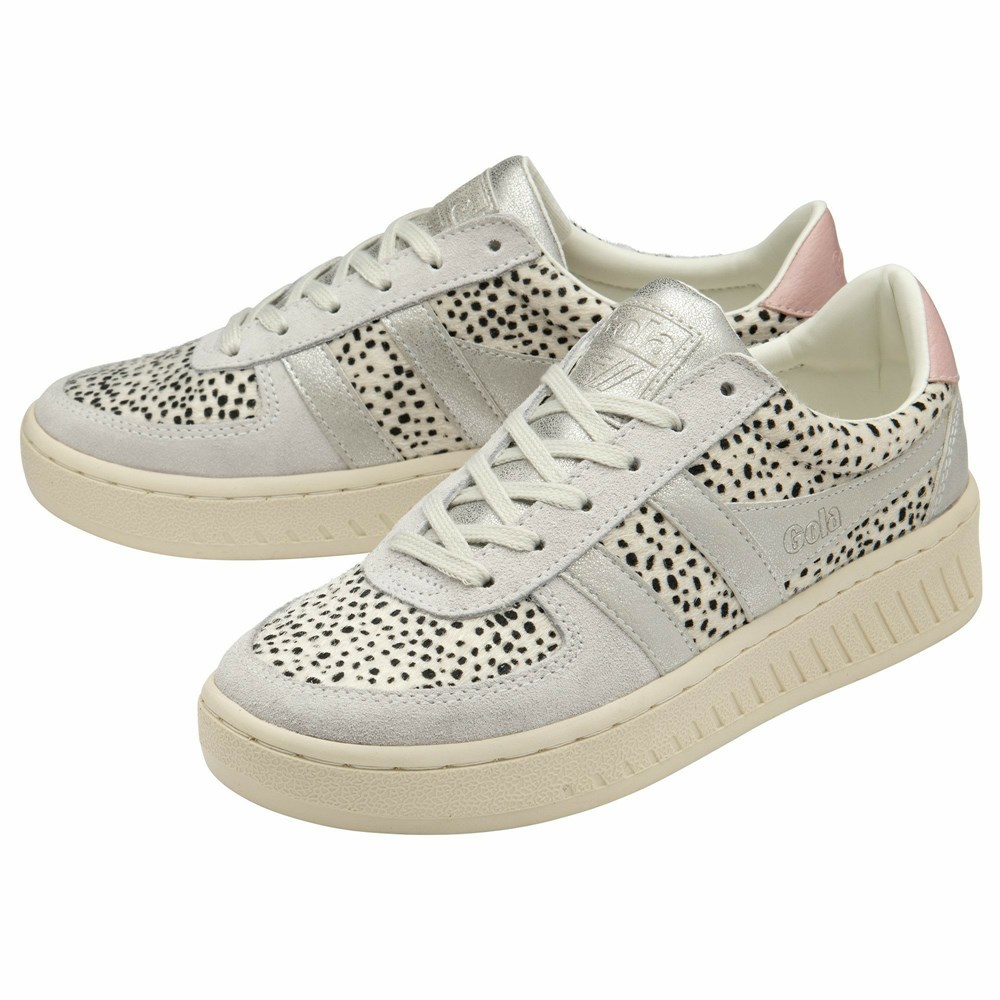 Basket Gola Grandslam Mamba Argent Femme | KEXI-05535195