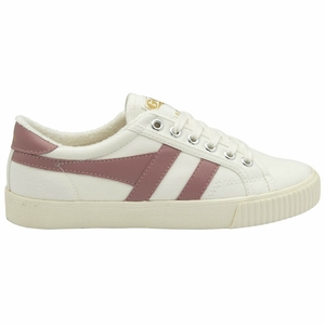 Basket Gola Tennis Mark Cox Blanche Rose Femme | GAPH-13329498