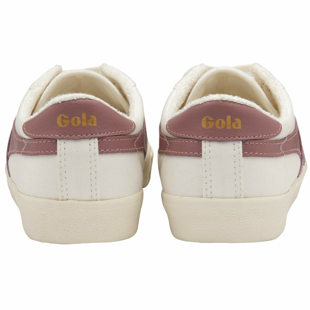 Basket Gola Tennis Mark Cox Blanche Rose Femme | GAPH-13329498